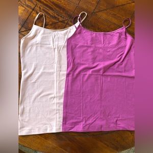 2 cami’s by Cabi. Excellent condition, like new. Sz M